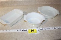 Vintage Fire King Baking Dishes