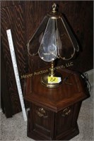 Touch Lamp & End Table