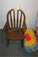 Vintage Rocking Chair & kids Toys