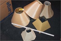 Assorted Lamp shades