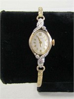 Vintage 10K Bulova Rolled Gold Plate Ladies Watch