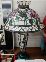 Decorative Reproduction Slag Glass Lamp