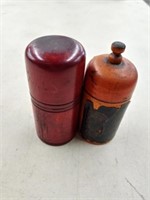(2) Wooden Antique Turned Items