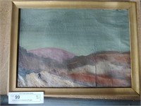 Original Oil on Canvas in Frame