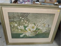 Oriental Print in Frame