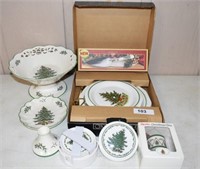 Spode Christmas Dishes & Access.