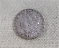 1891 Carson City Morgan silver dollar