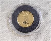 1989 Canadian gold coin