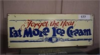 Mummer's Sign Co. Ice Cream Advertising