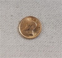 1980 Krugerrand gold coin