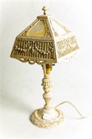 SLAG GLASS LAMP
