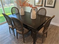7PC DINNING ROOM TABLE W/6 CHAIRS