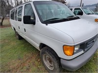 2007 Ford E350 van  Vin#1FBSS31L37DB20329