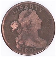 Coin 1803 United States Large Cent - Rare Date