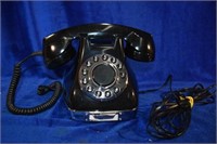 Decor Copy of a Black Push Button Classic Phone