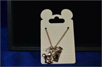 New Disney 4 Charm Necklace