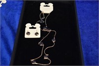 New Disney Gold Tone and Black Enamel Necklace