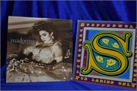 2 Vinyl Record Albums Madonna "Like a Virgin"