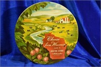 Vintage Wisconsin Cheese Tin