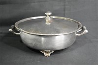 Primrose Plate Silver Plate Lidded Veg With Insert