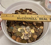 Approx 335.16 troy oz of Lincoln Pennies (1959 on)