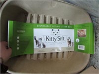 DISPOSABLE SIFTING LITTER BOX