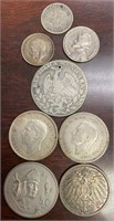 Foreign Coins: Australia, Britian, Germany, Mexico