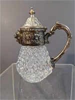 Silver and Crystal Pourer