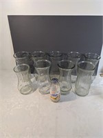 Glass Vase Lot Hoosier more