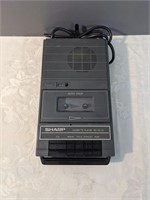 Sharp Portable Cassette Recorder