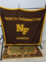 Vintage North Farmington Raiders Blanket