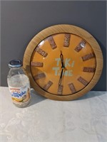 Tiki Time Wall Clock