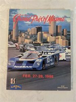 1988 Miami Grand Prix Program