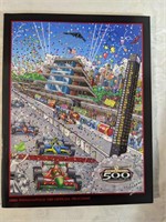 2004 Indy 500 Program and Starting Field