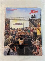 1989 Indy 500 Program