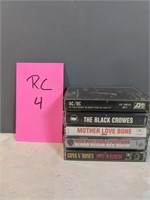 Rock Cassettes 4 Black Crowes RHCP