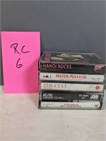 Rock Cassettes 6 Aerosmith Hanoi Rocks
