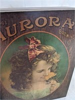 Aurora Brewing Illinois Wood Box