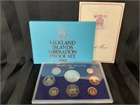 1982 Falkland Islands Liberation Proof Coin Set