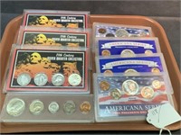 Three 20th Century Silver Quarter Collection Sets