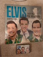 ELVIS--1954-1955--THE BEGINNING--RECORD & CASSETE