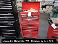 24" ROLLAWAY TOOLBOX W/CONTENTS