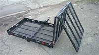 Hitch Cargo Carrier With Ramp
