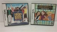 Two Nintendo DS Games