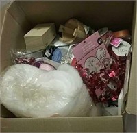 Large Box Of Crafting Supplies