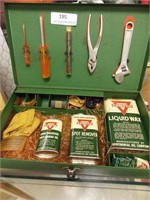 Conoco Service Box Complete W/ Tools-Fluids