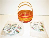 1998 Mother's Day Basket w/ Insert & Liners