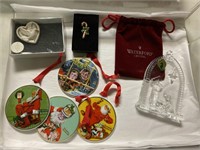 WATERFORD & NORMAN ROCKWELL ORNAMENTS & MORE