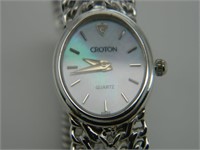 14k All Gold Croton Ladies Watch
