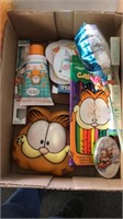 Garfield color pencils toothbrush and more